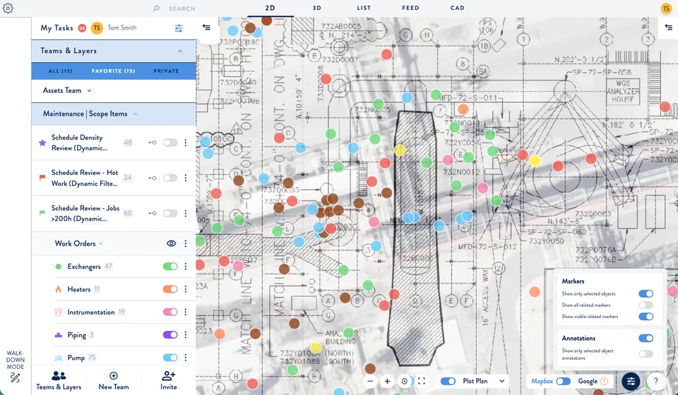 2D Show Only Toggles